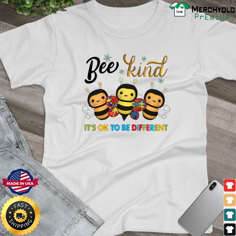 bee kind autism shirt