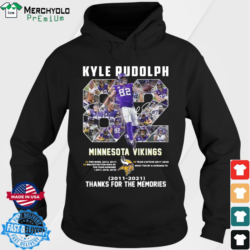 kyle rudolph t shirt