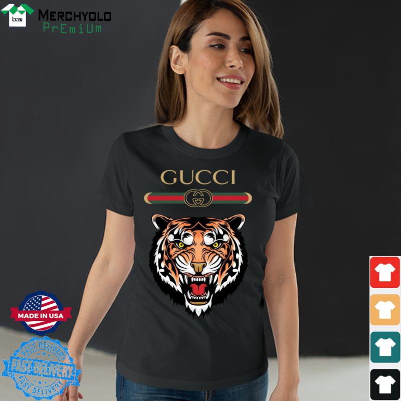 detekterbare blur Generator Official Gucci Versace Tiger 2021 Shirt, hoodie, sweater, long sleeve and  tank top