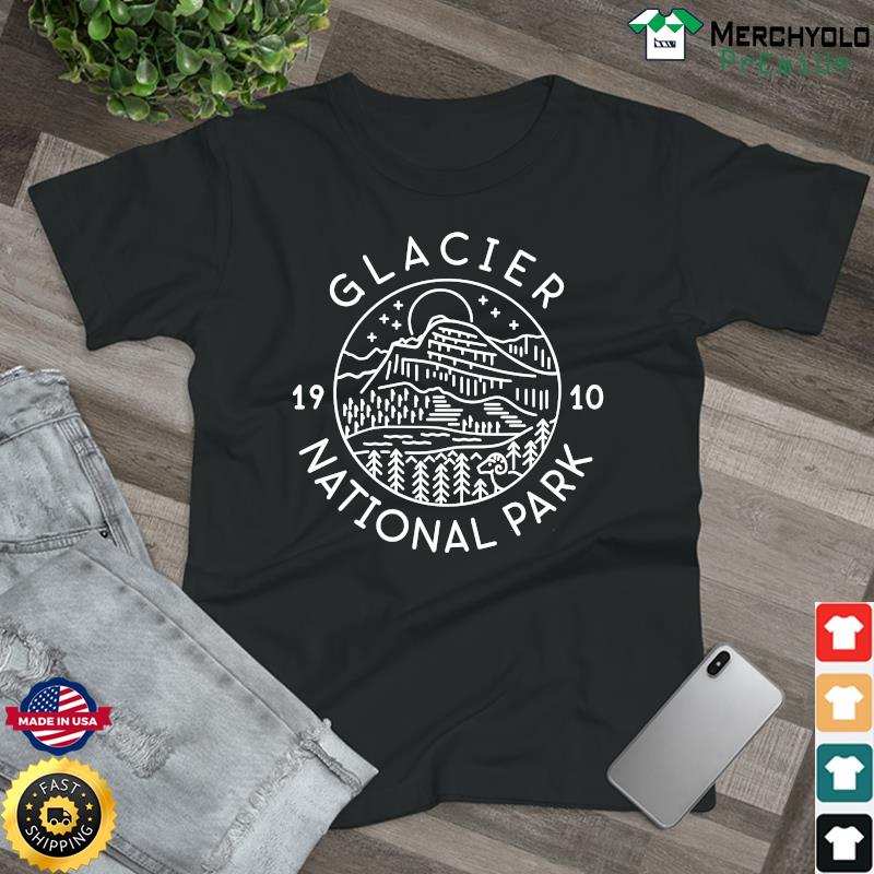 Official Glacier 1910 National Park Shirt