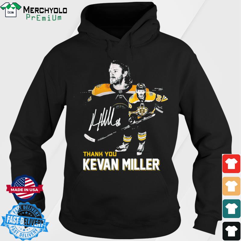 Hockey Thank You Kevan Miller Signature Shirt Hoodie