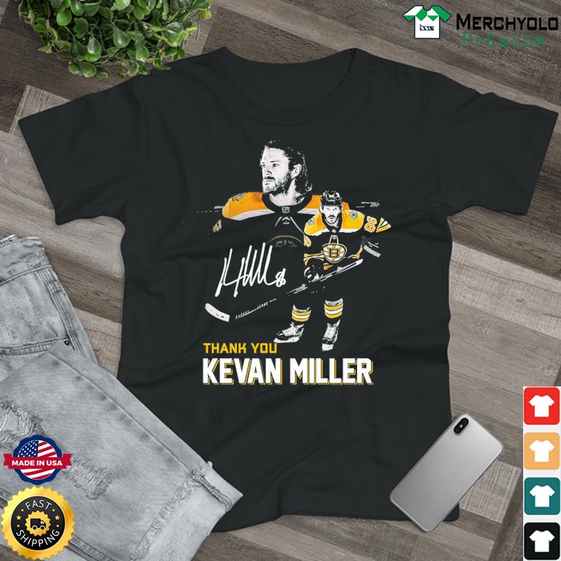 Hockey Thank You Kevan Miller Signature Shirt