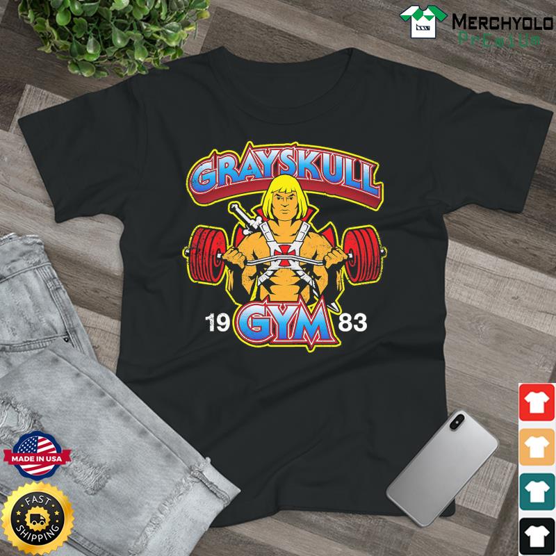 Official Grayskull Gym 1983 Shirt