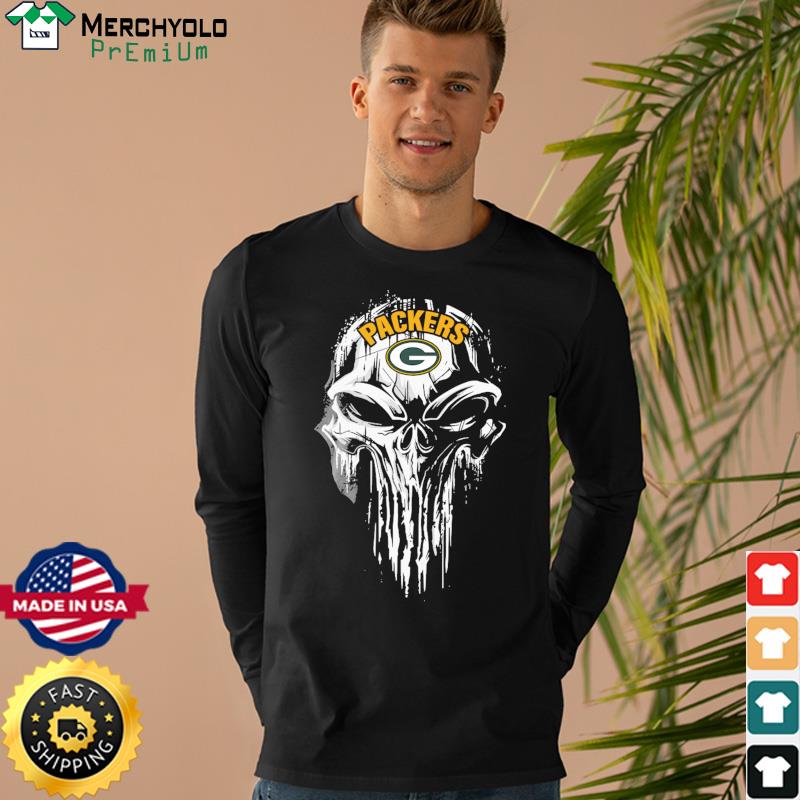 Official green bay packers skulls of fantasy shirt, hoodie, sweater, long  sleeve and tank top