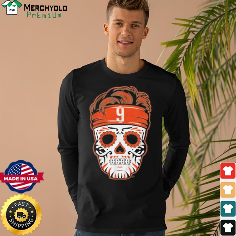 Joe Burrow Sugar Skull Shirt, hoodie, sweater, long sleeve and tank top