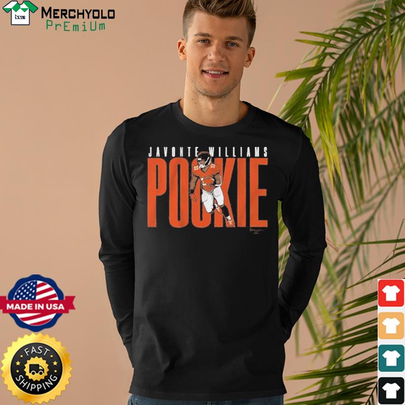 Javonte williams pookie shirt, hoodie, sweater and long sleeve