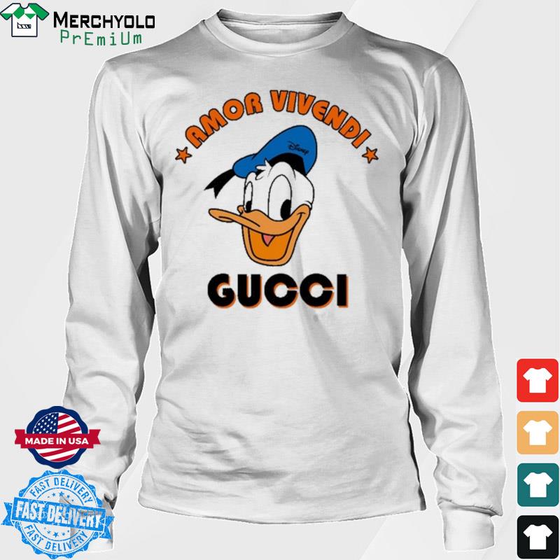 Official Gucci Donald Duck T-Shirt, hoodie, sweater, long sleeve
