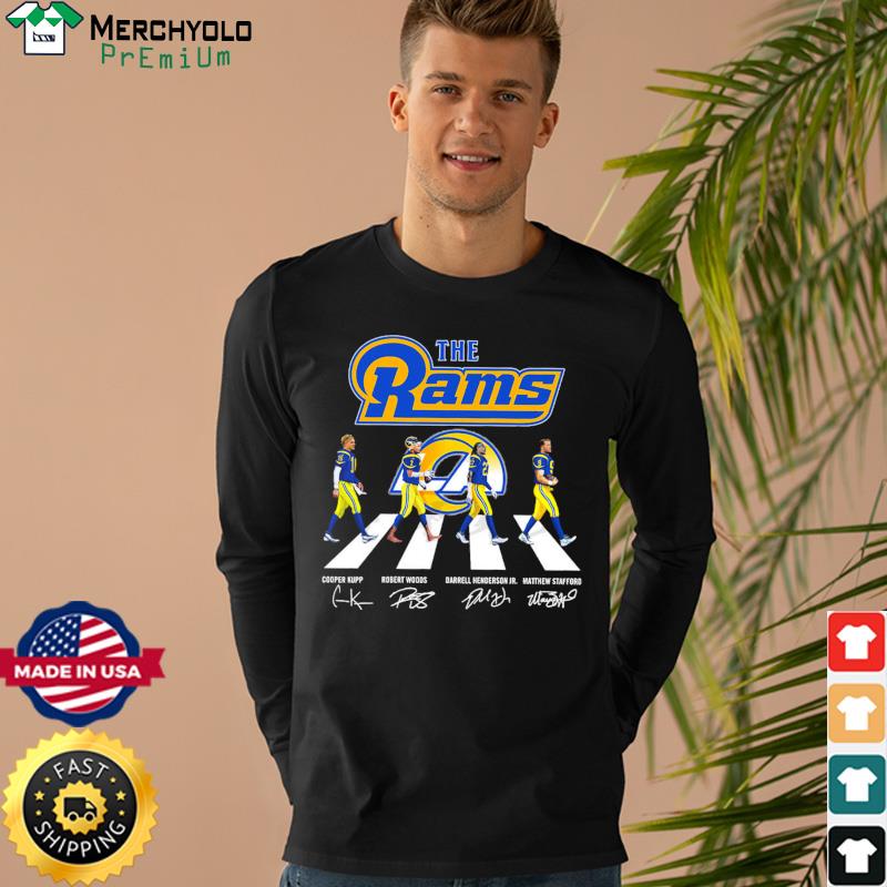 The Los Angeles Rams Abbey Road Signatures T-Shirt, hoodie