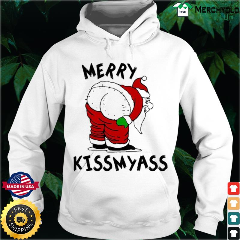 Santa butt If you don't like Arizona Cardinals merry kissmyass christmas  shirt, hoodie, sweater, long sleeve and tank top