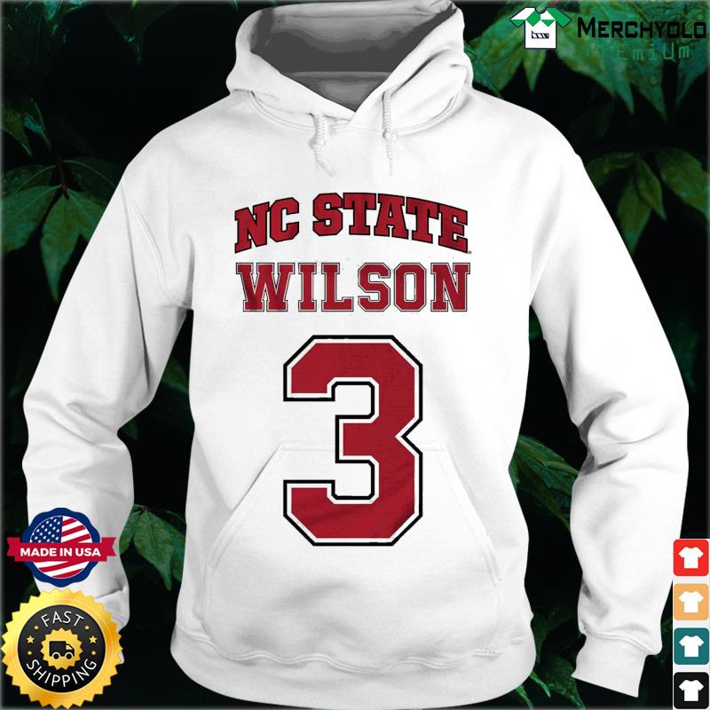 Men's adidas Russell Wilson Red NC State Wolfpack Alumni Replica Football  Jersey