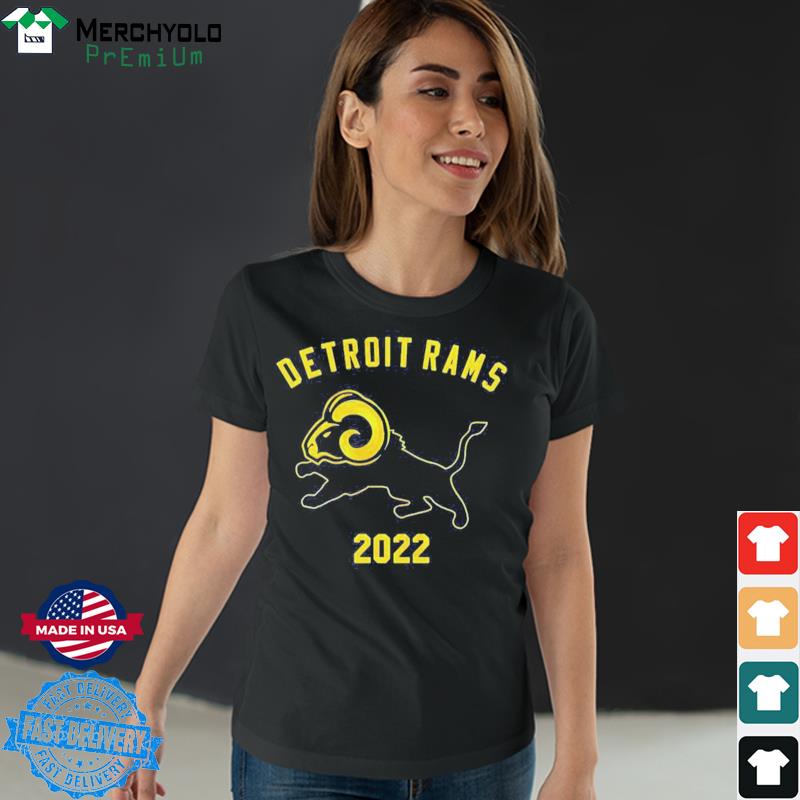 Los Angeles Rams Detroit Lions Super Bowl 2022 Logo Unisex T-Shirt - Teeruto