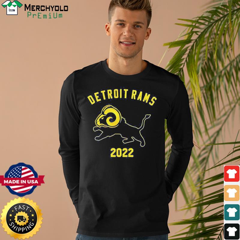 Detroit Rams Super Bowl new logo Shirt, hoodie, sweater, long sleeve and  tank top