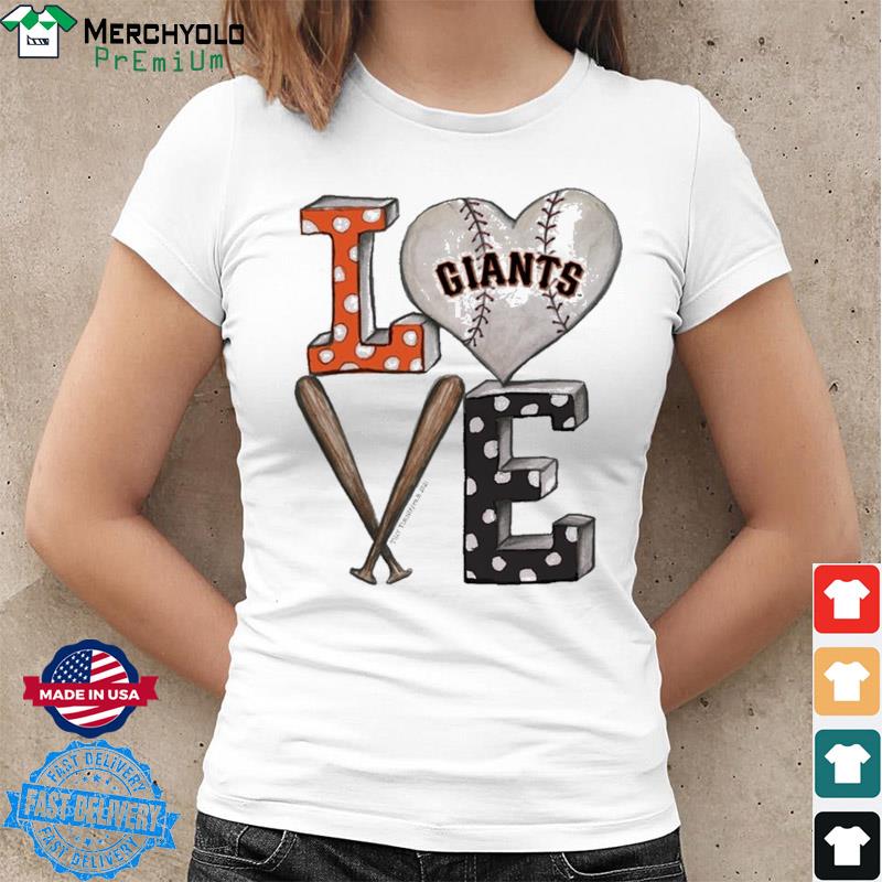 Official San francisco giants baseball heart banner T-shirt, hoodie, tank  top, sweater and long sleeve t-shirt