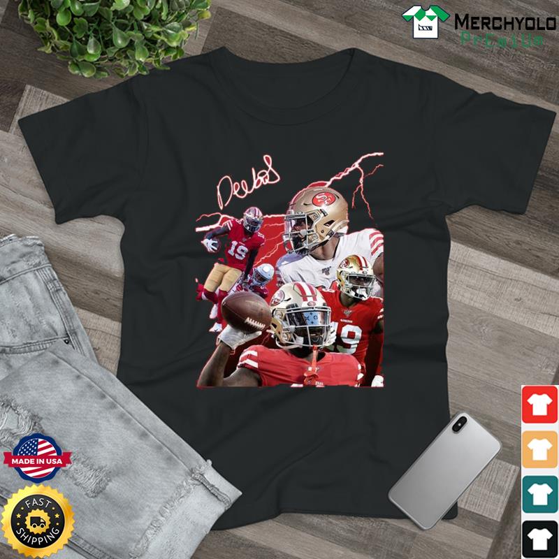 49ers Deebo Samuel Signature  Retro San Francisco 49ers T-Shirt