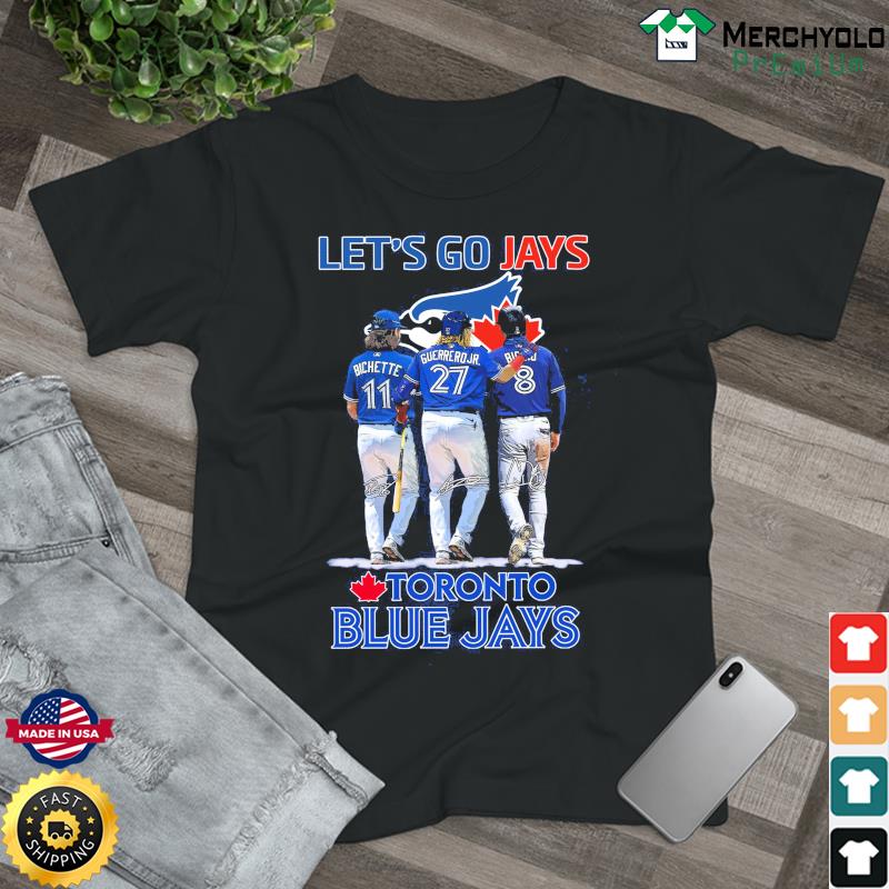 Toronto Blue Jays Guerrero Jr 27 vintage signature shirt, hoodie, sweater,  long sleeve and tank top