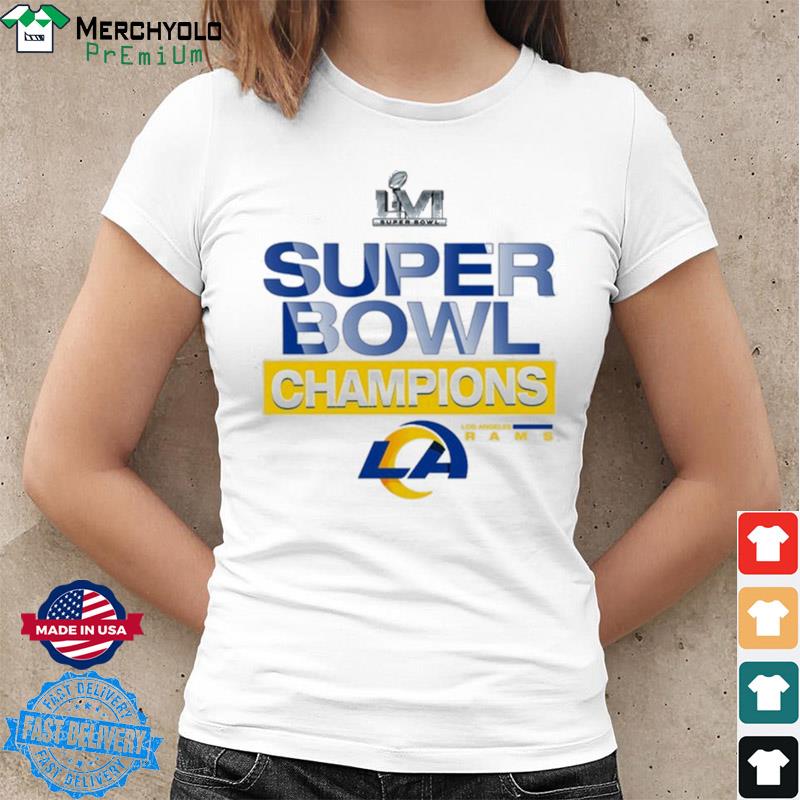 Nfl Champion LA Rams Super Bowl 2022 shirt, hoodie, sweater, long sleeve  and tank top