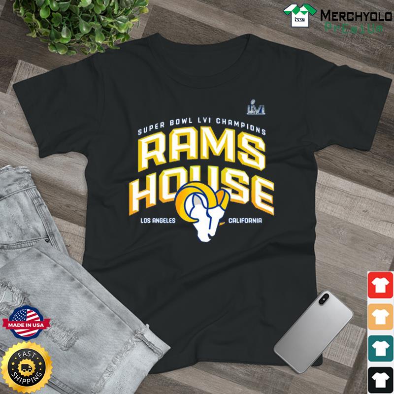 Los Angeles Rams Super Bowl LVI Rams House Champions Running Back Hometown  shirt - Dalatshirt