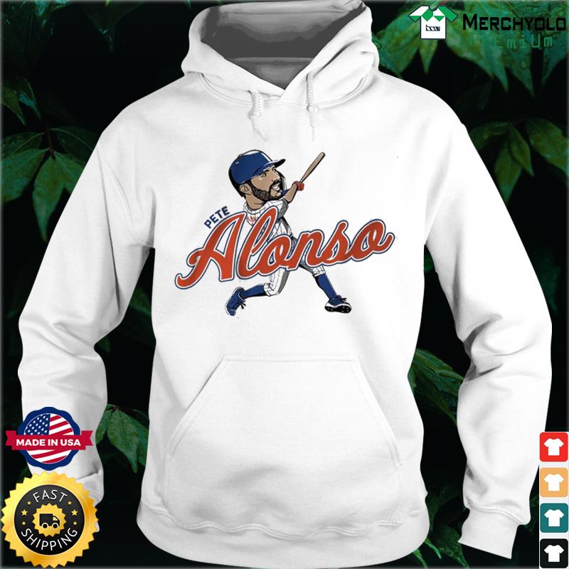 Funny pete Alonso New York M Cartoon Signature T-Shirt, hoodie