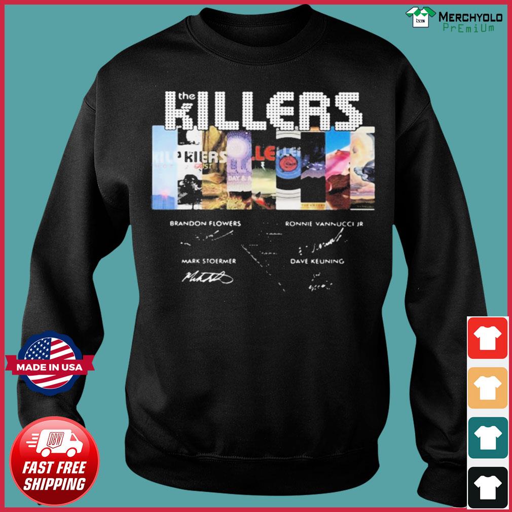 the killers band sweatshirt