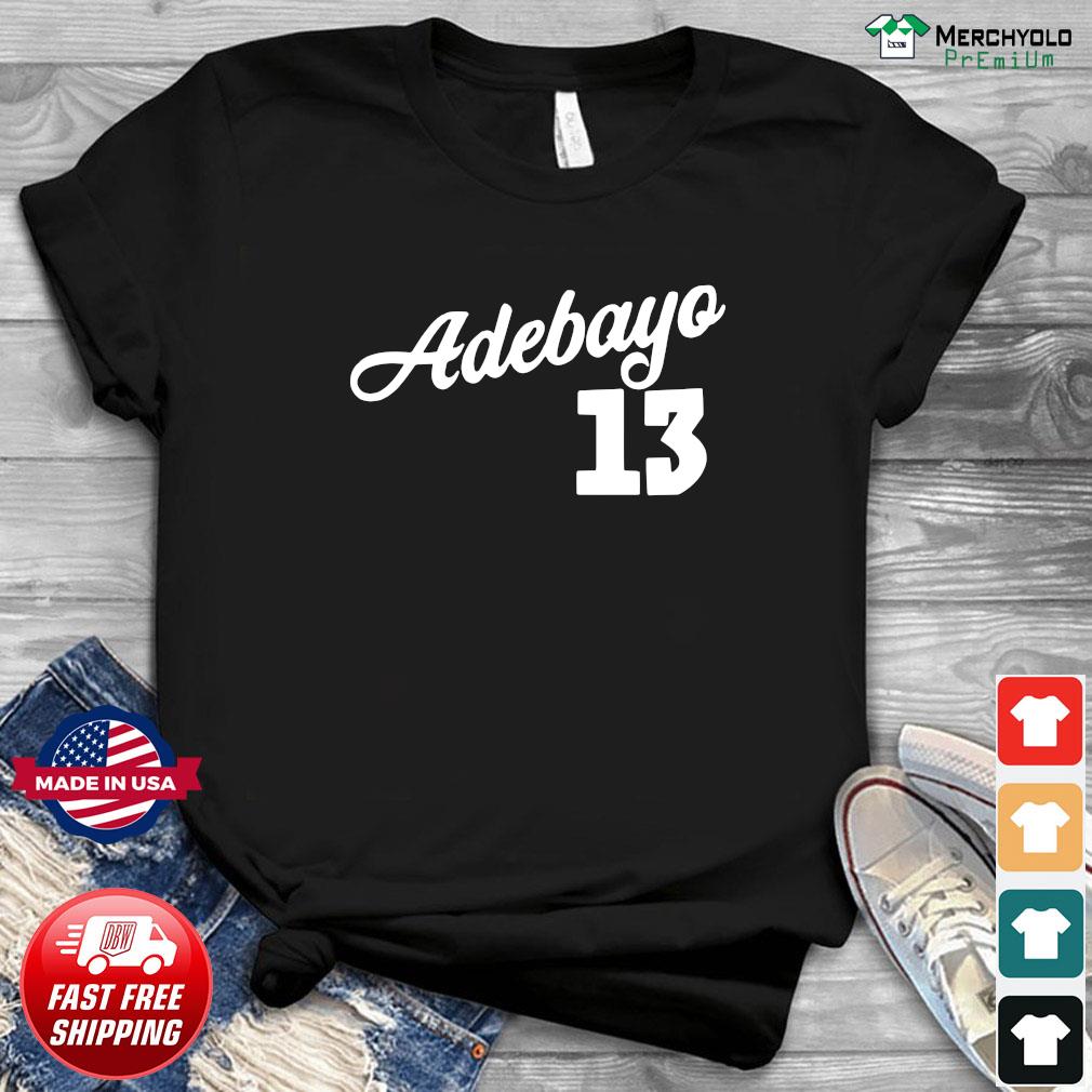 bam adebayo shirt