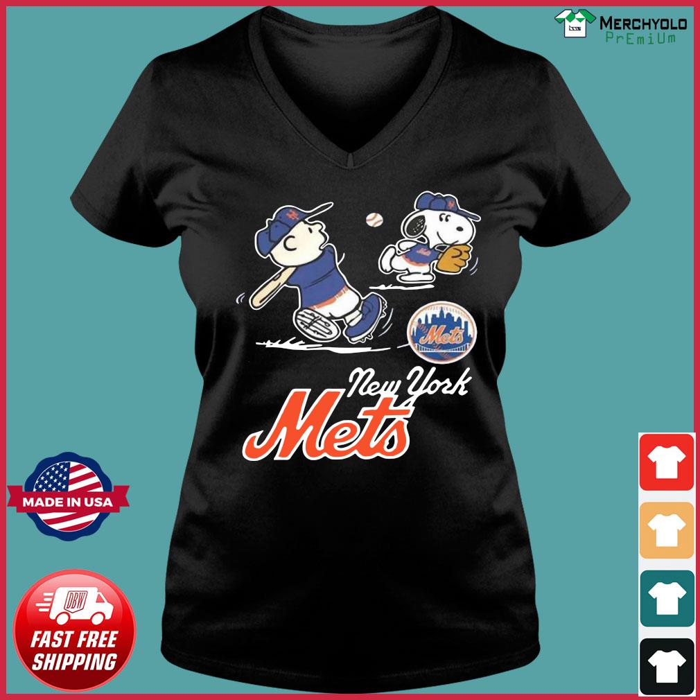 snoopy mets shirt