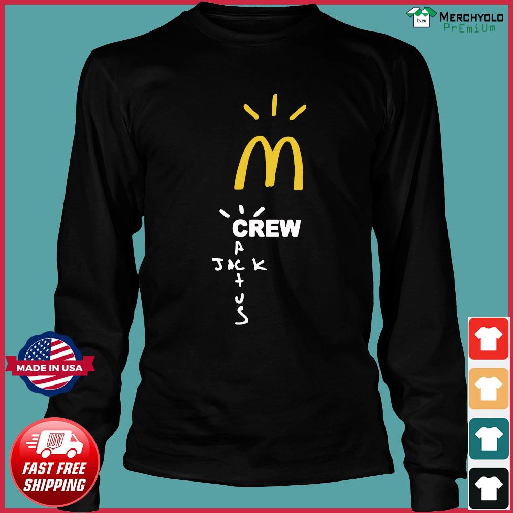 travis scott mcdonalds employee shirt