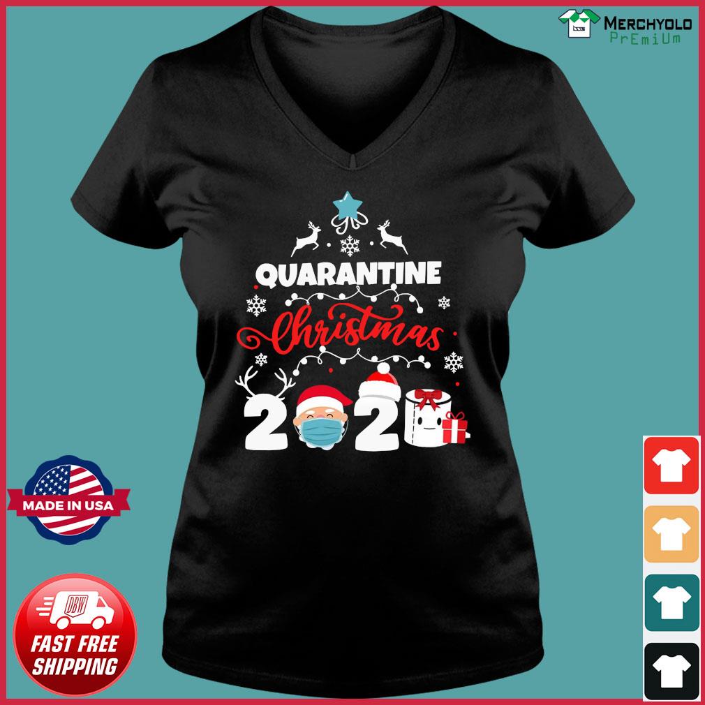 2020 quarantine christmas shirt