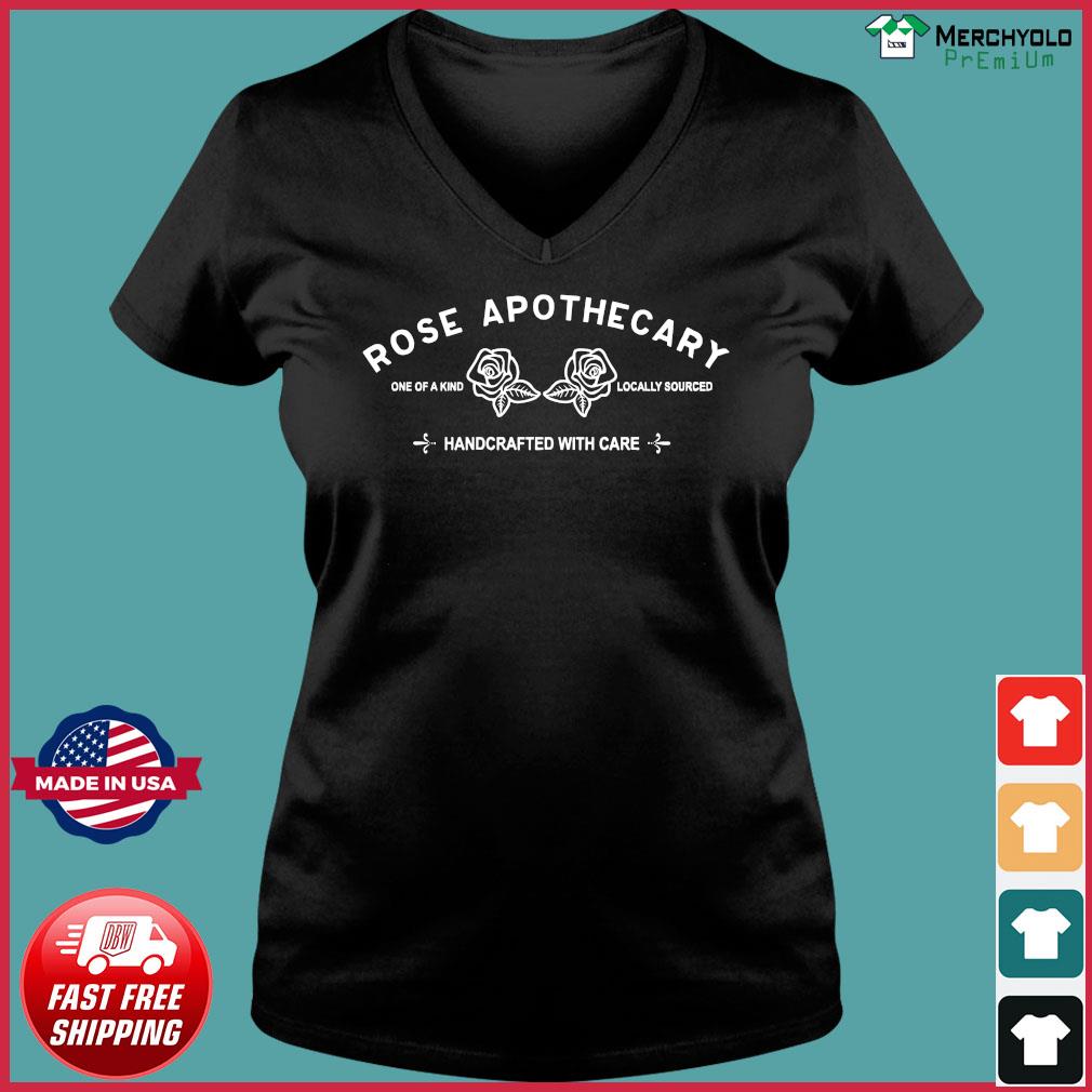 Rose Apothecary Schitt's Creek Handcrafted With Care Shirt, hoodie ...