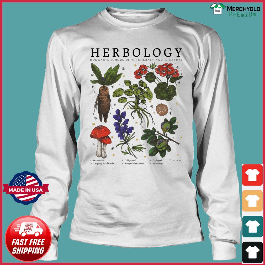 Herbology Hogwarts School Of Witchcraft And Wizardry Shirt Hoodie Sweater Long Sleeve And Tank Top